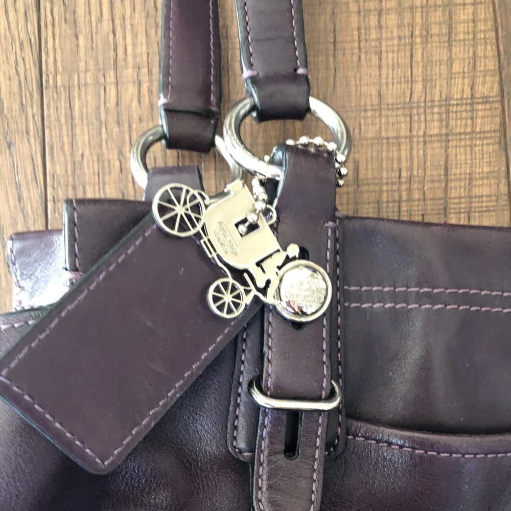Purple Coach Bag - Picture 4 of 6